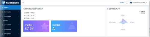 郑州分公司通过科技金融服务平台A级评价
